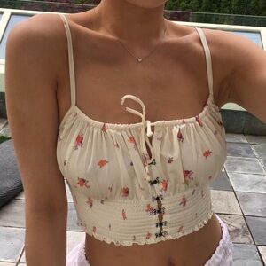 Urban Outfitters floral tank